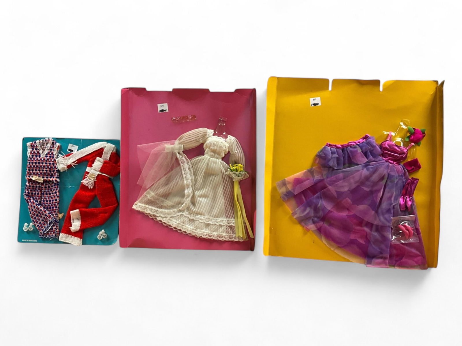 (3) Vintage Barbie and Fashion Doll Fashions (1 of 4)