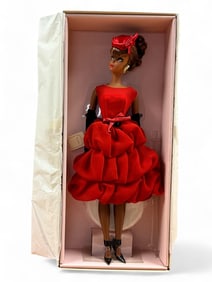 2015 Silkstone "Little Red Dress" AA Barbie Fashion Model, Gold Label Collection CGT26 /9100