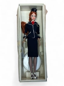 2006 Silkstone "The Stewardess" Barbie Fashion Model, Gold Label Collection J4256 /3900