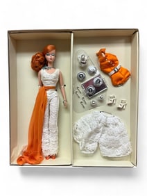 2007 Silkstone "Hollywood Hostess Giftset" Barbie Fashion Model, Gold Label K7900 /7800