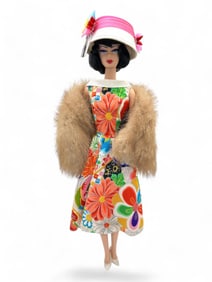 OOAK Silkstone Barbie "Winter in Palm Beach" by Award-Winning Doll Artist Dan Lee
