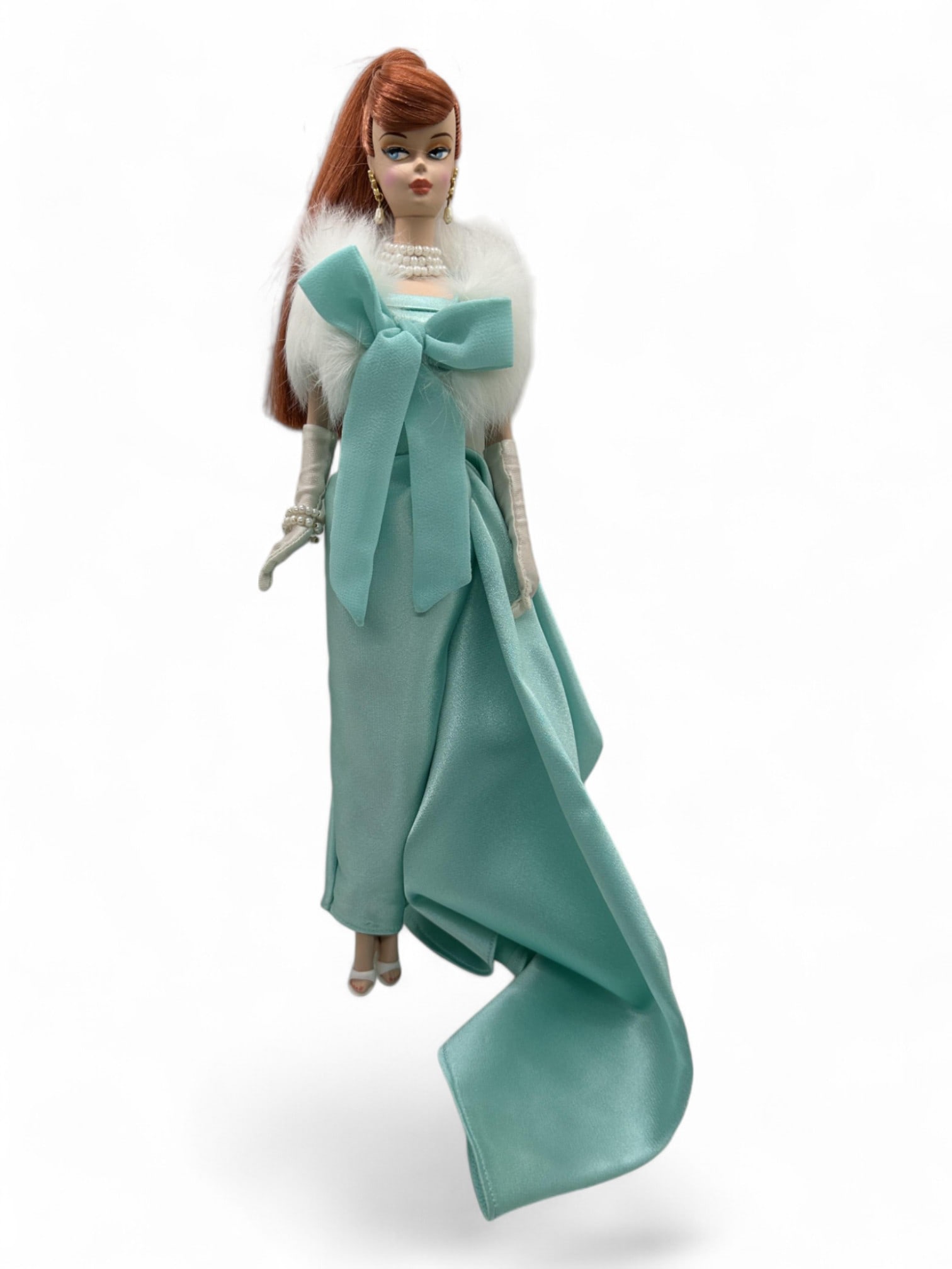 2012 OOAK Silkstone Titian Swirl Ponytail Barbie by Pania Cope of New Zealand: 2012 OOAK Silkstone Titian Swirl Ponytail Barbie by Pania Cope of New Zealand OOAK Titian Swirl Ponytail by Pania Cope New Zealand 2012 PRISTINE, one-of-a-kind creation by award-winning doll artist Pa