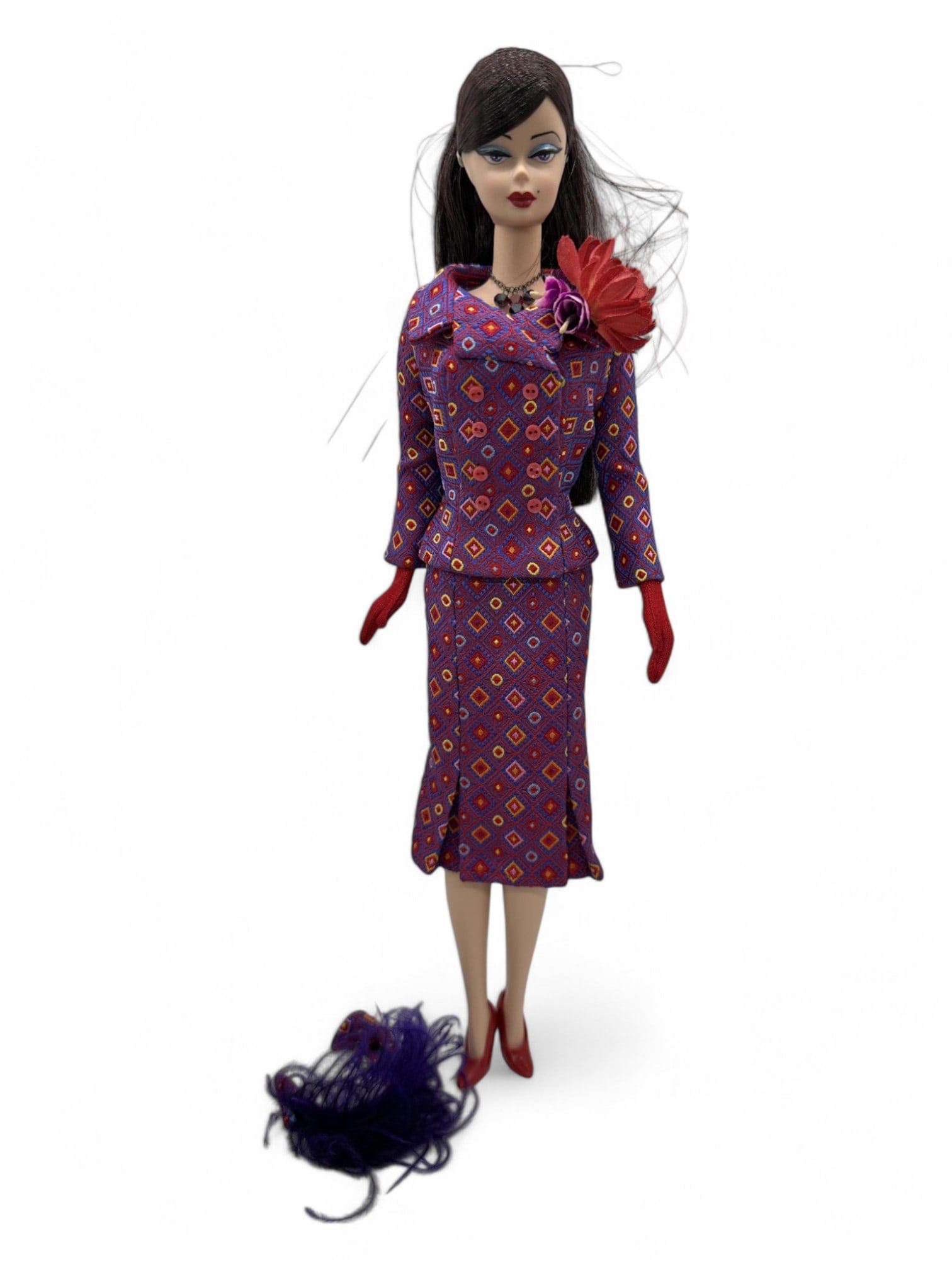 OOAK Silkstone Barbie by Award-Winning Doll Artist Dan Lee of Wide Eyed Girls - US: OOAK Silkstone Barbie by Award-Winning Doll Artist Dan Lee of Wide Eyed Girls - US PRISTINE, one-of-a-kind creation by award-winning doll artist, Dan Lee. Complete "original brunette" hair r