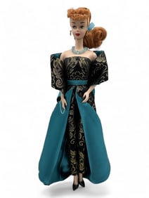 OOAK Silkstone Vintage Style #3 Reproduction Ponytail Barbie by Julio Originals, Exotic Tango