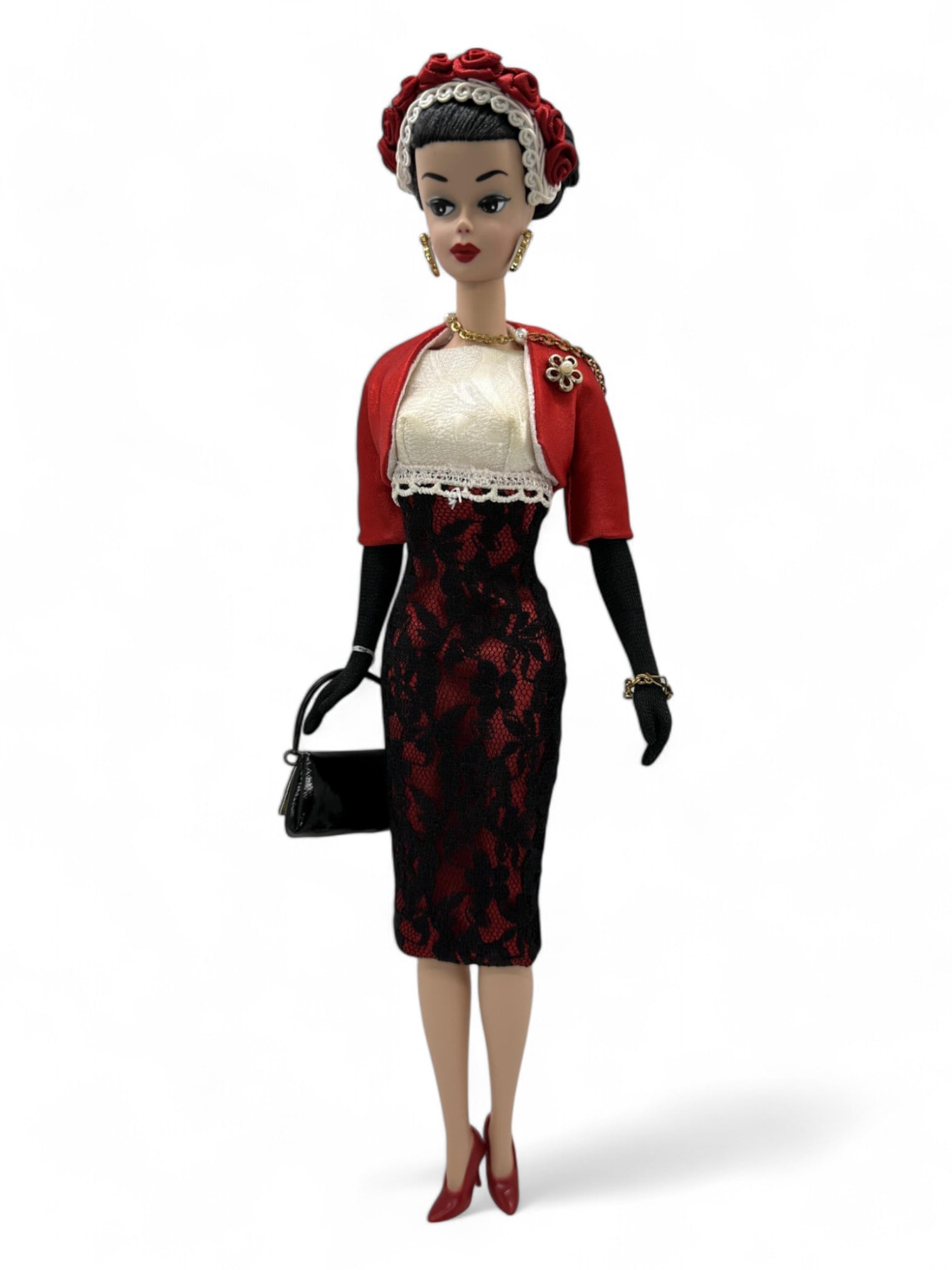 OOAK Silkstone Barbie by Julia Originals: OOAK Silkstone Barbie by Julia OriginalsMiss Silkstone has had all her original makeup removed and repainted to an OOAK with the highest quality acrylic paint. She has gorgeous dark curved eyebrows, b