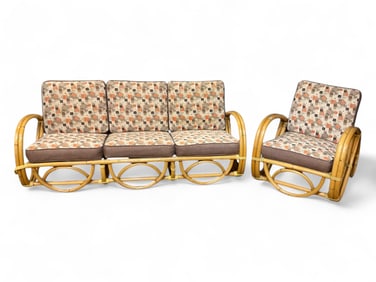 Bamboo Sofa & Chair