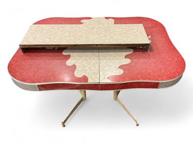 Retro Dining Table 29 x 47 1/2 x 35 1/2 in. (73.7 x 120.7 x 90.2 cm.)