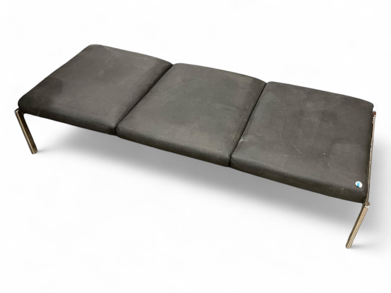 MCM Stendig (Danish) Chrome Bench 14 x 68 x 26 in. (35.6 x 172.7 x 66 cm.) (1 of 1)