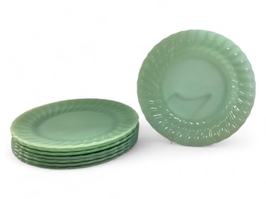 Fire King Jadeite Plates