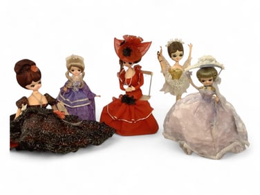 Vintage 1970's Dolls with Big Eyes