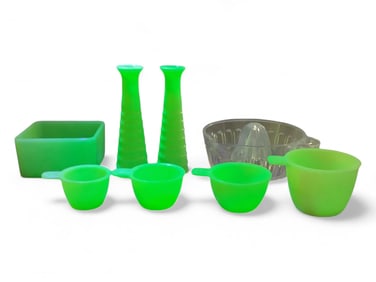 Uranium Jadeite Glassware and More