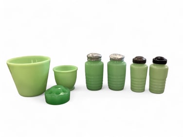 Jeannette Uranium Jadeite Glass and More