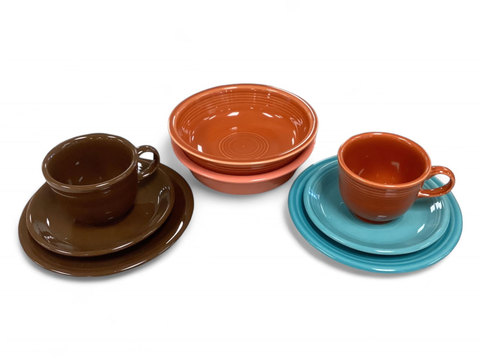 Assorted Fiesta (8): Assorted Fiesta (8)Assorted Fiesta pieces in multiple colors (as pictured).