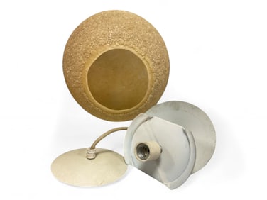 Hanging Lamp Globe measures 11" diameter.