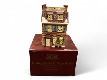 Department 56 Disney Parks Village Series "Olde World Antiques II - Liberty Square" Lighted Building
