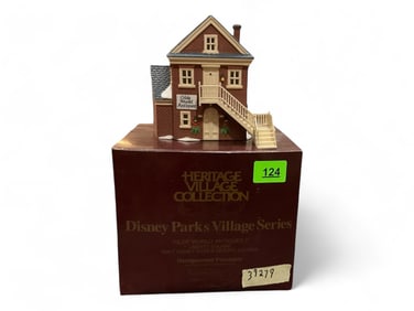 Department 56 Disney Parks Village Series "Olde World Antiques I - Liberty Square" Lighted Building