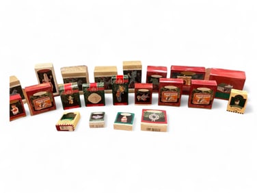Assortment of Hallmark Keepsake Ornaments