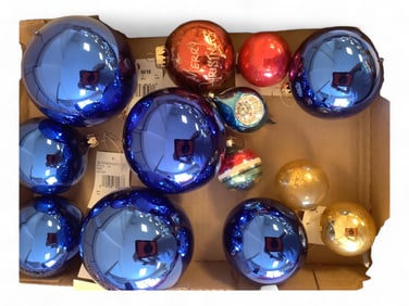 Classic Glass Christmas Bulbs (13)