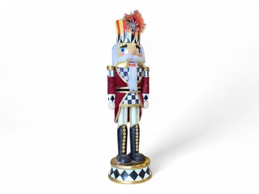 MacKenzie Childs Castle Guard 19" Nutcracker
