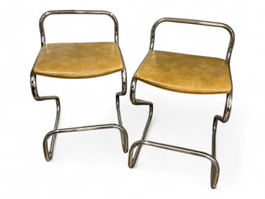 (2) Mid-Century Modern Daystrom Z Chairs 30 1/2 in. (77.5 cm.)