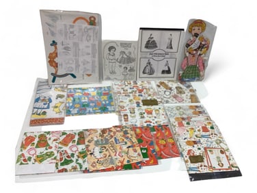 Paper Dolls and Gift Wrap