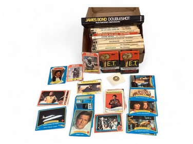 Classic Paperbacks and Trading Cards