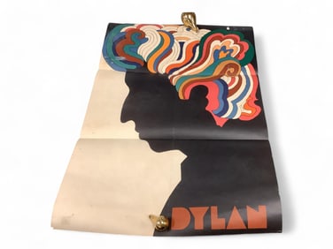 Original Bob Dylan Poster by Milton Glaser 22" x 33"