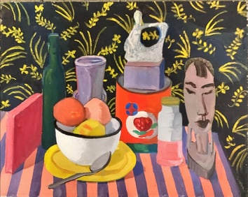 Original Painting of Still Life Measures 26" x 20".