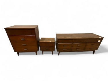 Mid Century Modern Dresser Set
