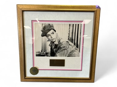 Walt Disney World "Annette Funicello" Autographed Photo 15 x 15 in. (38.1 x 38.1 cm.)