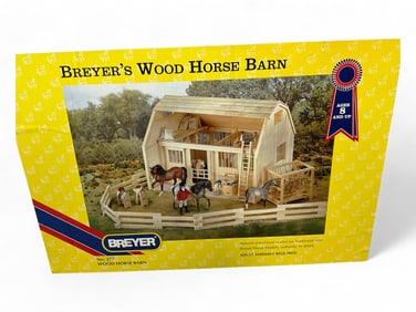Breyer's Wood Horse Barn