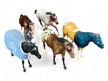 (5) OOB Breyer Horses