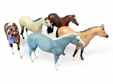 (5) OOB Breyer Horses