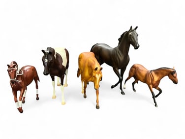 (5) OOB Breyer Horses