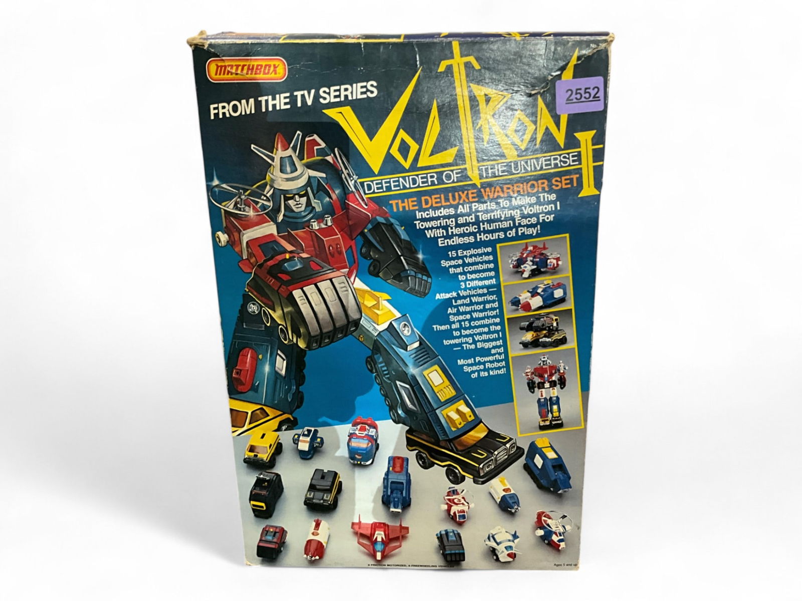 1984 Matchbox "Voltron I, Defender of the Universe" Deluxe Warrior Set (1 of 4)