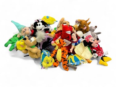 (24) Disney Store Mini Bean Bag Plush