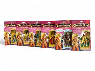 (6) 1984 Golden Girl and the Guardians of the Gem Stones Action Figures by Galoob