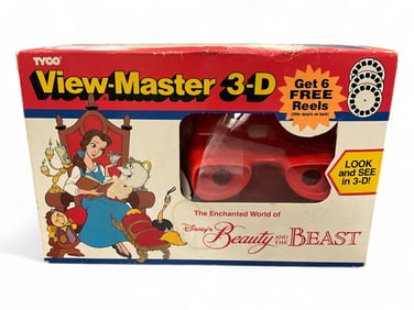1992 Disney's Beauty and the Beast View-Master 3-D by Tyco