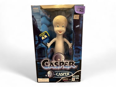1992 "Casper" Eye Popping Action Figure by Tyco