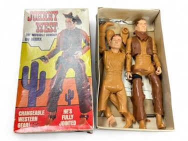 1967 "Johnny West" The Movable Cowboy by MARX 2062