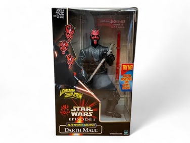 1999 Star Wars Episode I Electronic Talking "Darth Maul" by Hasbro