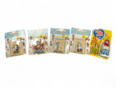 (6) Holly Hobbie Die-Cast Lil'Stuff Figures, including Sneaker Shoe Baby Beans