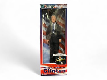 The 42nd President "William Jefferson Clinton" Talking Action Collectible