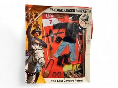 1973 The Lone Ranger Rides Again! The Lost Calvary Patrol Fashions by Hubley