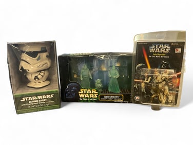 (3) Star Wars The Power of the Force "Jedi Spirits" & More