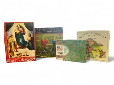 (4) Puzzles & Games