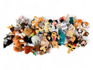 (26) Disney Store Plush & Coca-Cola Mini Bean Bag Plush