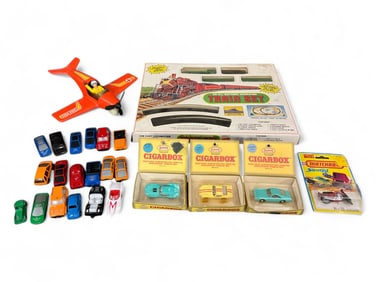VTG Assortment of Planes, Trains, Automobiles