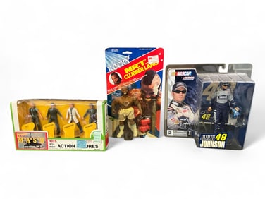 (3) VTG Action Figures