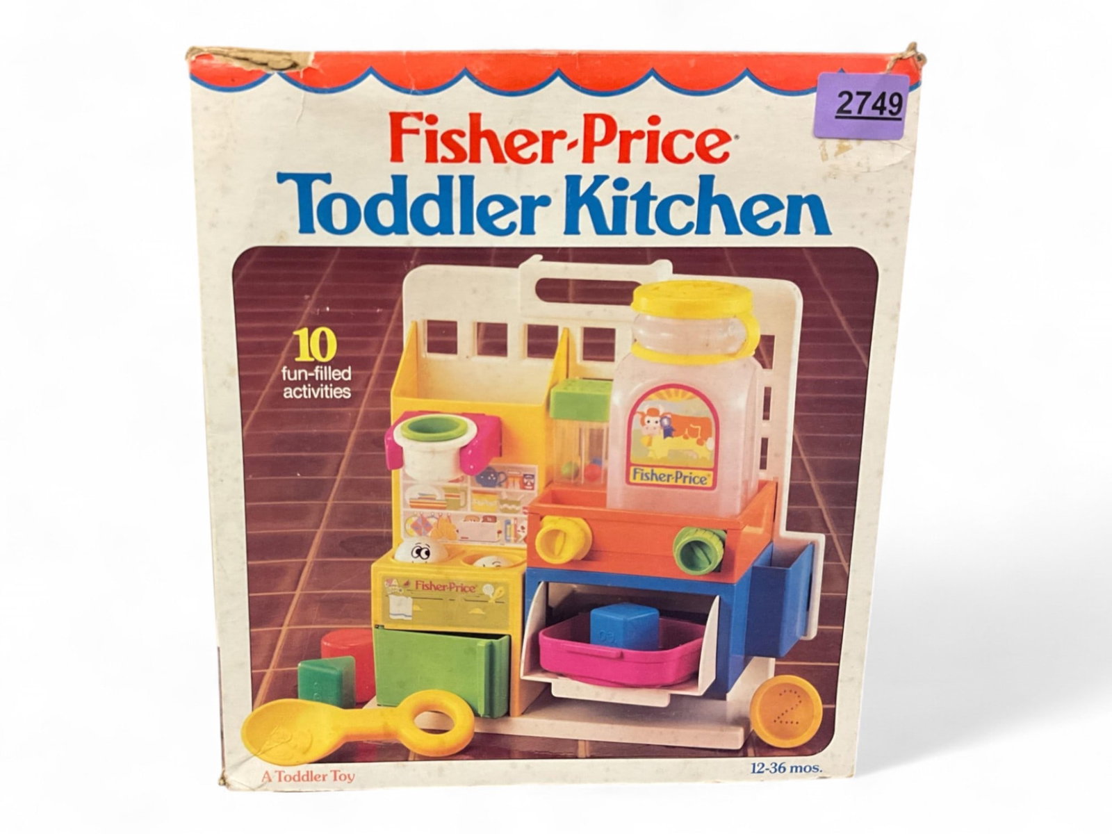 1986 Fisher-Price Toddler Kitchen: 1986 Fisher-Price Toddler Kitchen